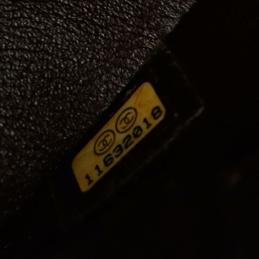 香奈兒 (CHANEL) Medallion 手提包 A01804 棕色粒面小牛皮,二手,五金配件-4