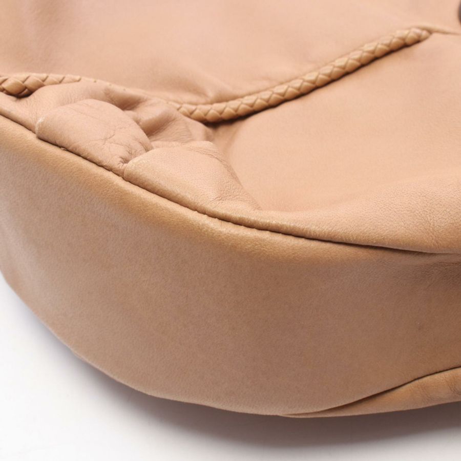 BOTTEGA VENETA 棕色皮革單肩包（二手）女士-7