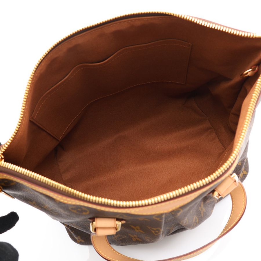 棕色 原花帆布 Palermo PM 兩用包【LOUIS VUITTON LV 路易威登】 M40145-3