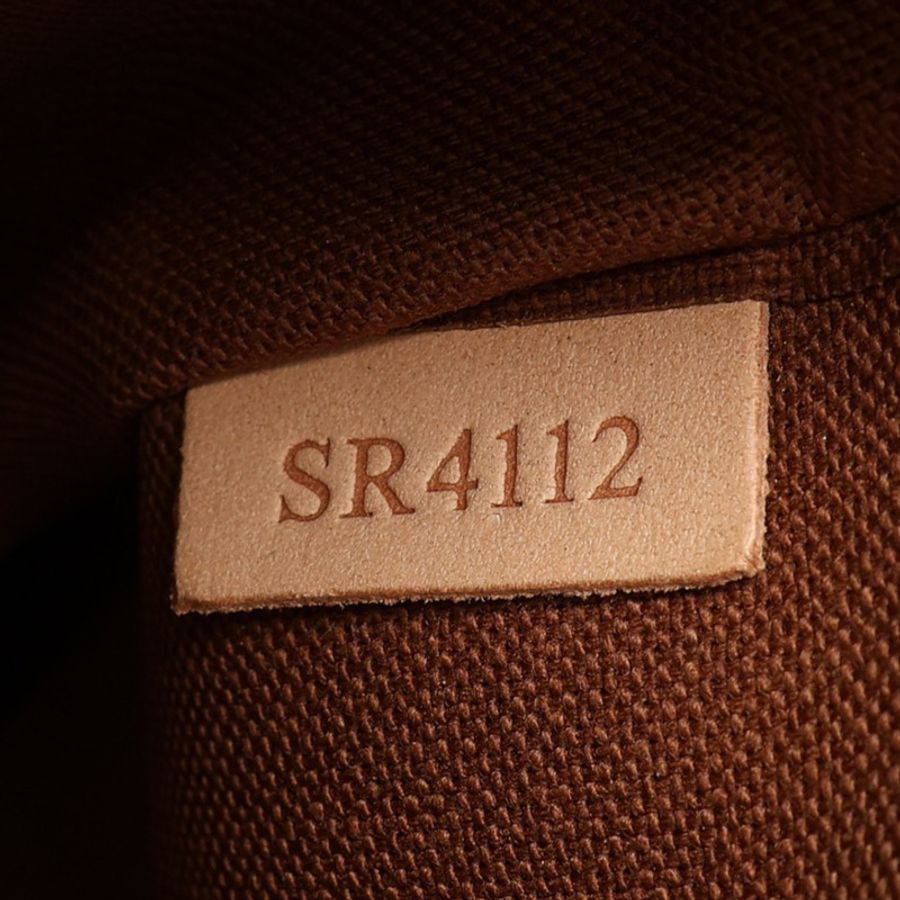 棕色 原花帆布 Palermo PM 兩用包【LOUIS VUITTON LV 路易威登】 M40145-6