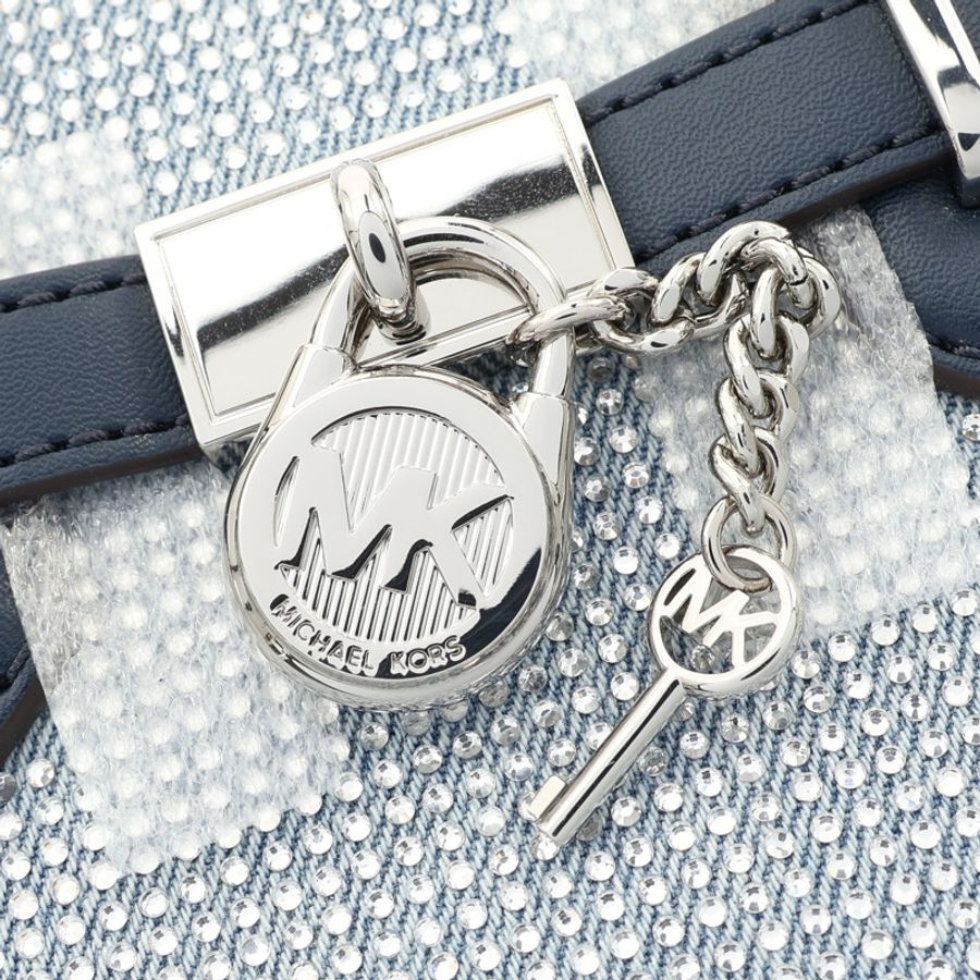 藍色丹寧 Hamilton XS 兩用包【MICHAEL KORS 麥可寇斯】-7