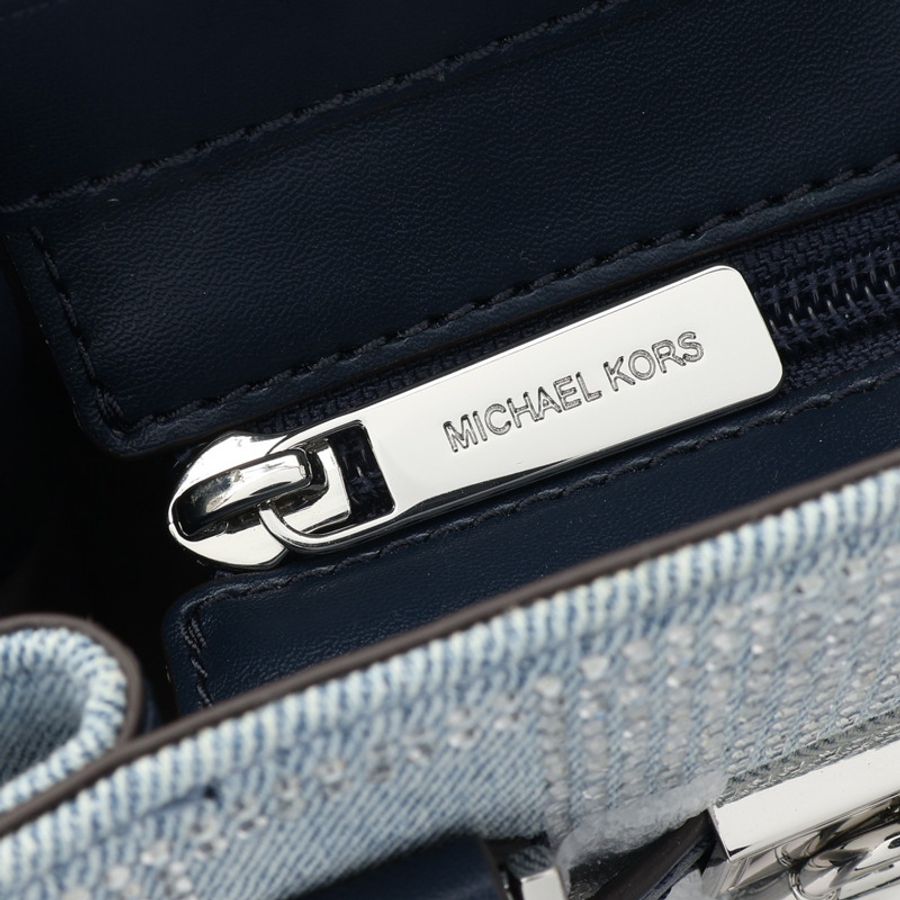 藍色丹寧 Hamilton XS 兩用包【MICHAEL KORS 麥可寇斯】-8