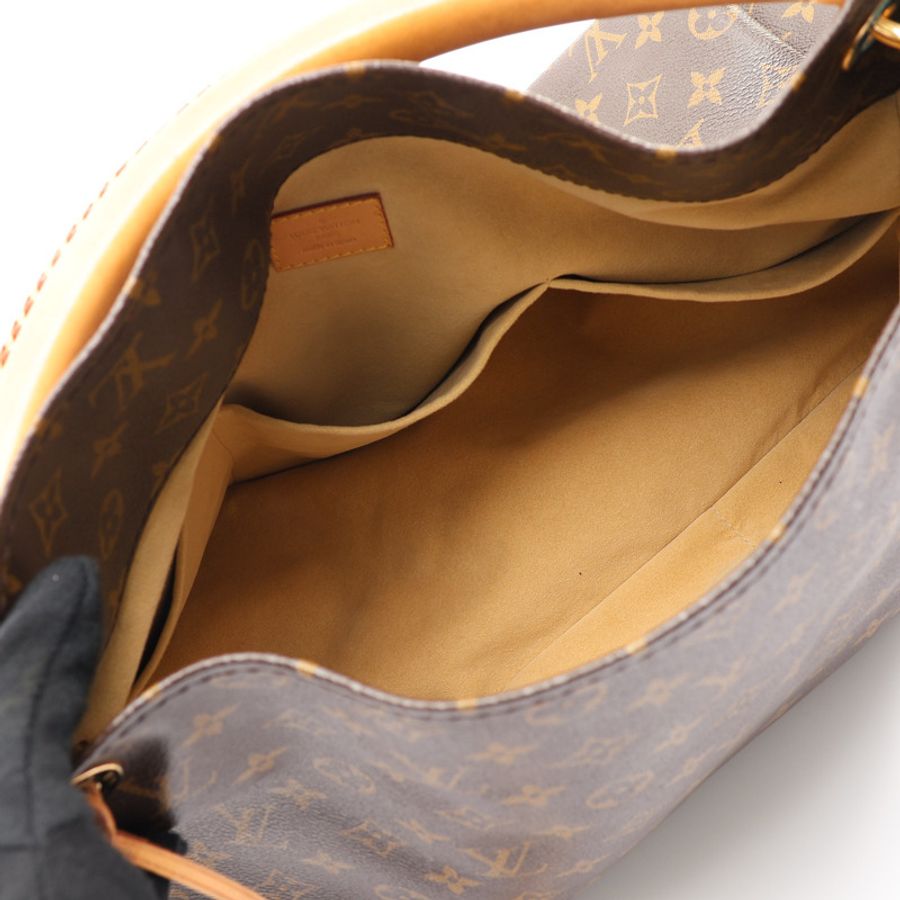 棕色 原花帆布 Monogram Artsy 手提包【LOUIS VUITTON LV 路易威登】 M40249-3