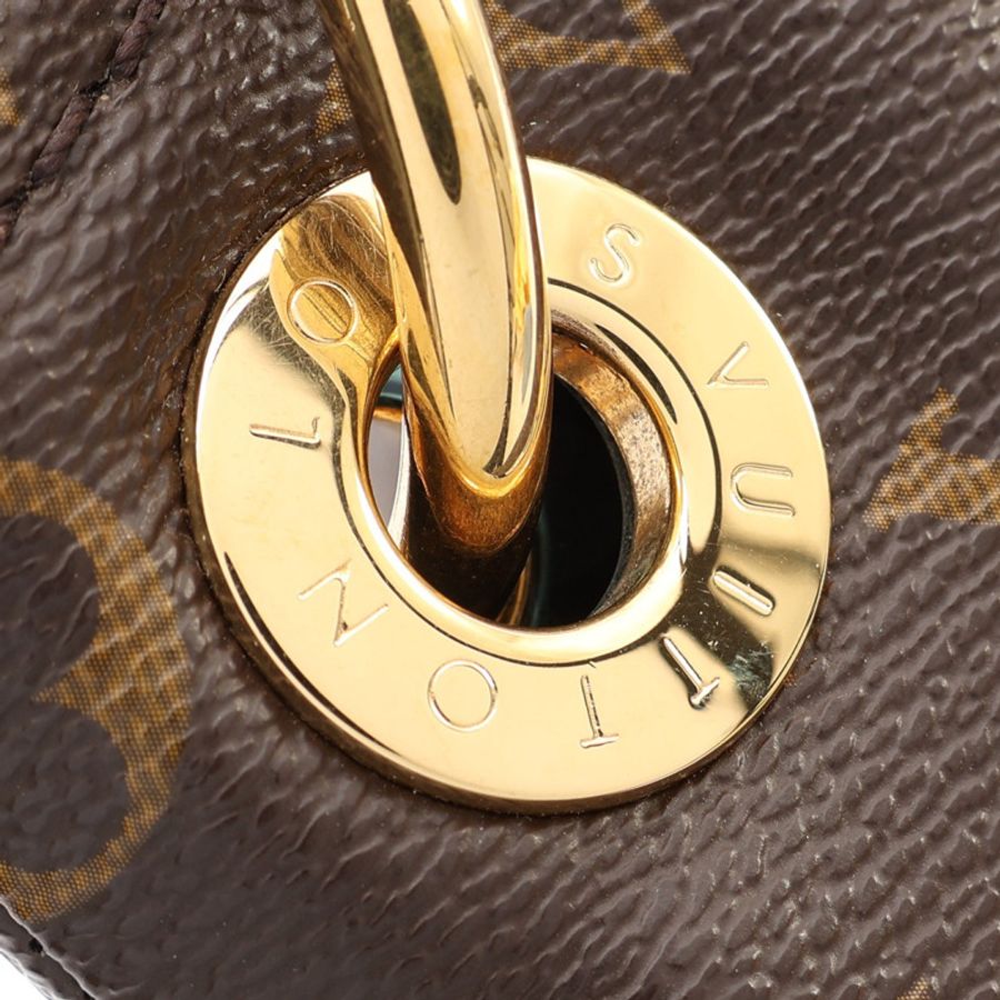 棕色 原花帆布 Monogram Artsy 手提包【LOUIS VUITTON LV 路易威登】 M40249-15