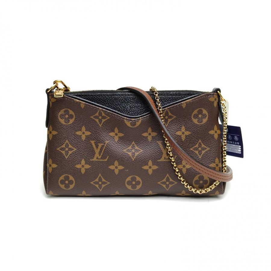 LOUIS VUITTON Pallas傳奇Cluth23老花PVC老花肩背包-0