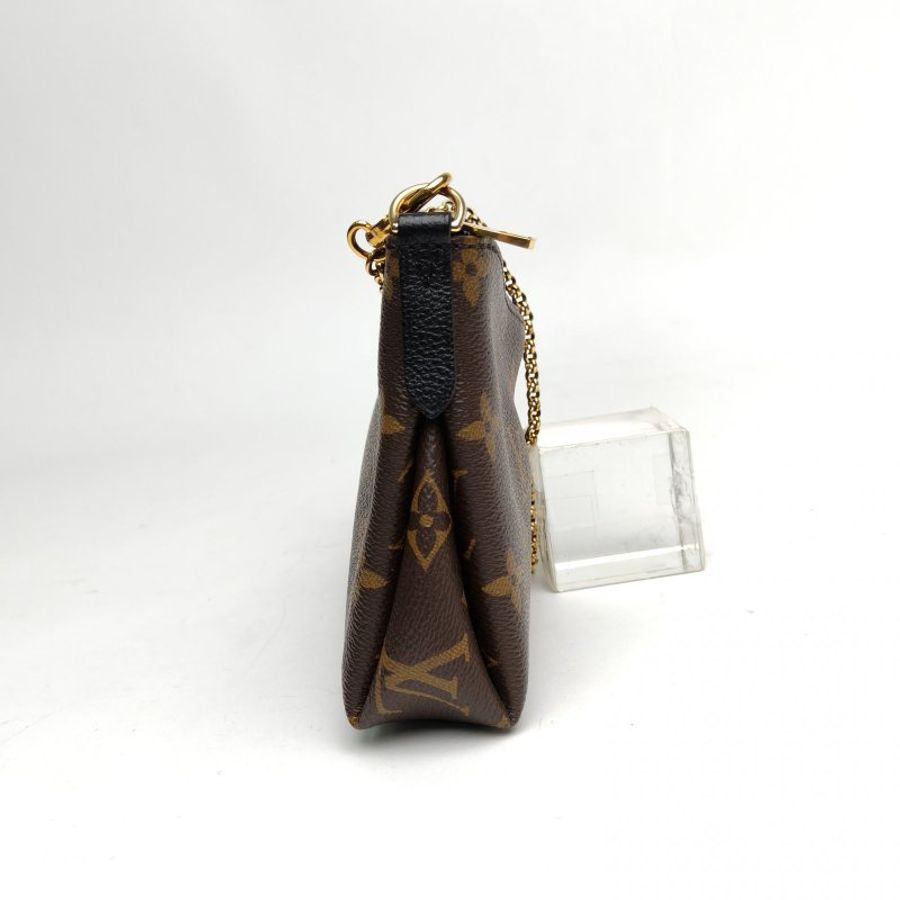 LOUIS VUITTON Pallas傳奇Cluth23老花PVC老花肩背包-3