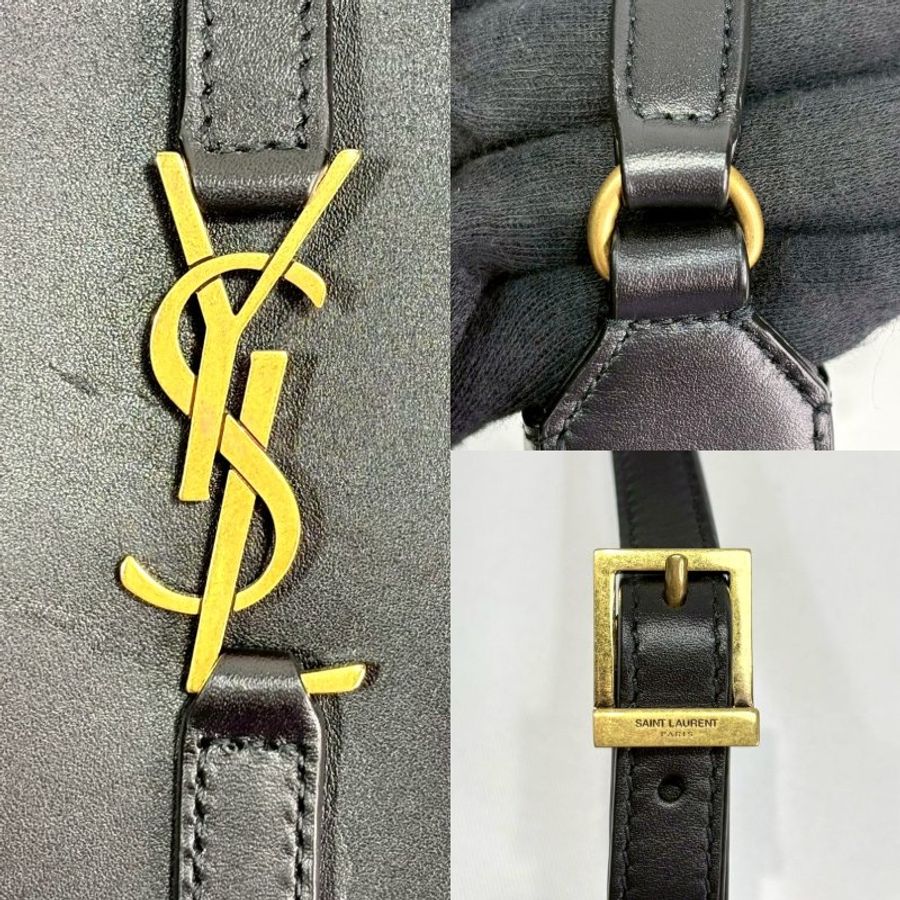 YSL Le5A7小牛皮迷你斜背包-5