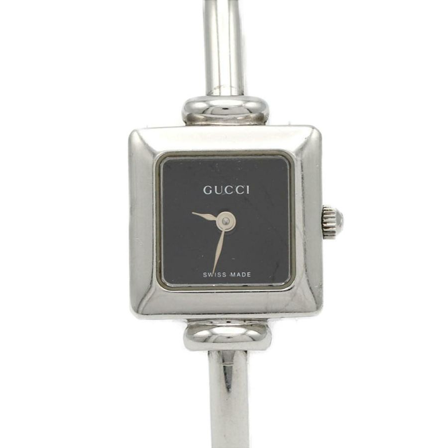 Gucci 1900 M 尺寸 1900L 不鏽鋼石英錶-0
