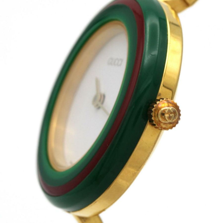 Gucci Change Ring GP 中型 11 12.2 石英錶-2