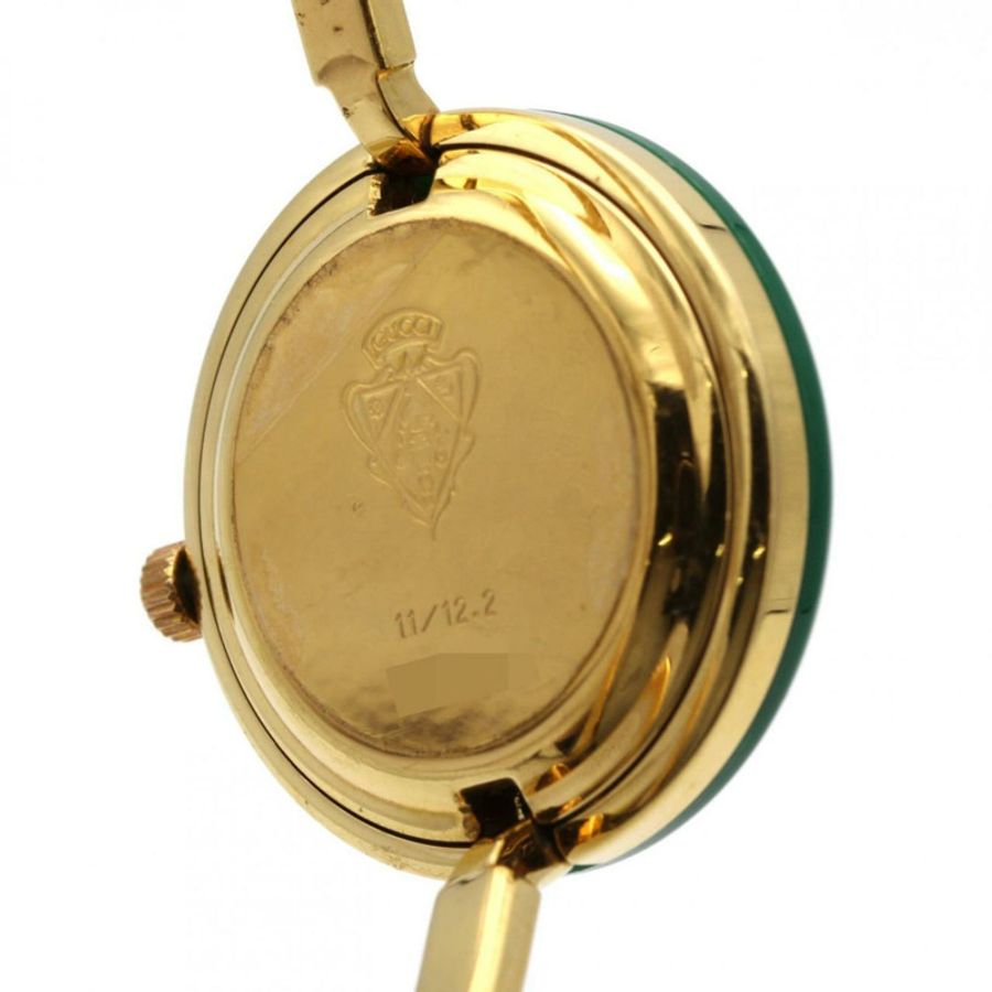 Gucci Change Ring GP 中型 11 12.2 石英錶-4