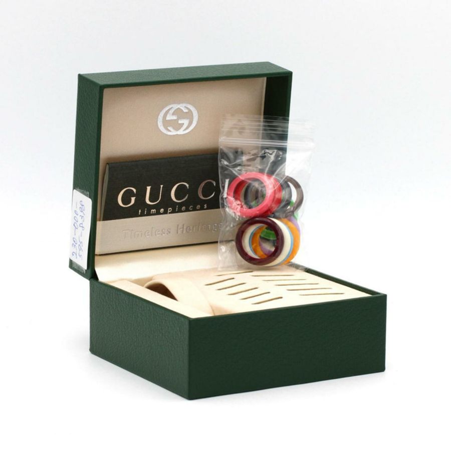 Gucci Change Ring GP 中型 11 12.2 石英錶-6