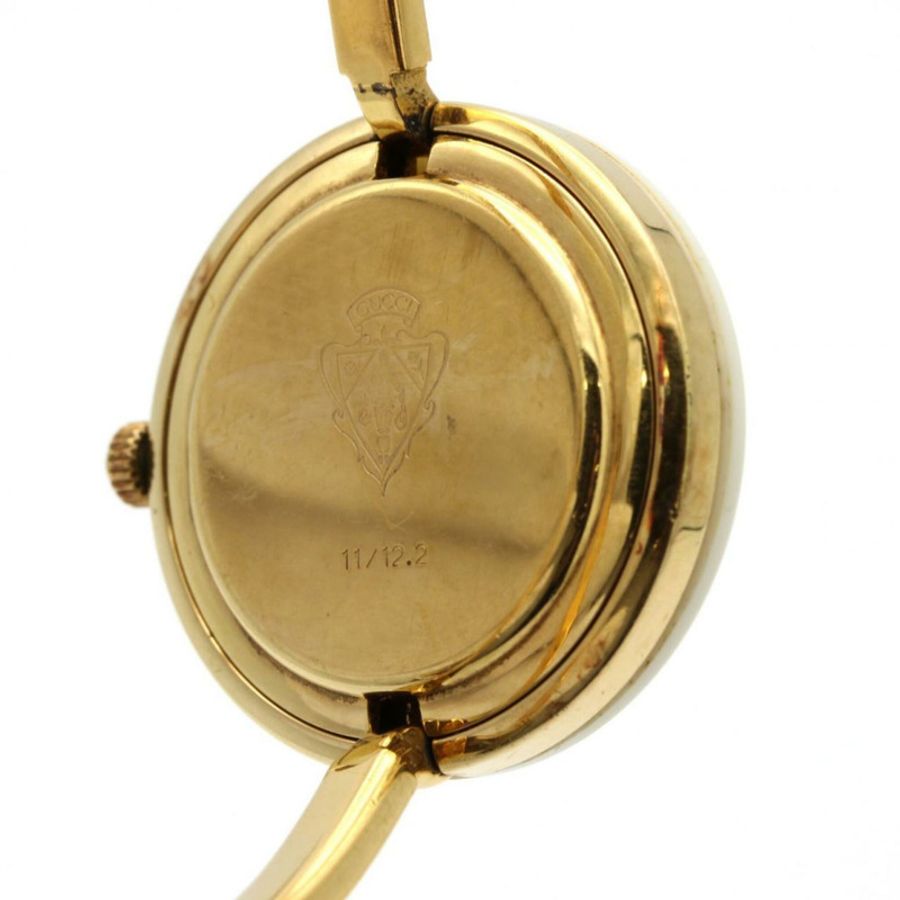 Gucci Change Ring GP S 11 12.2 石英錶-4