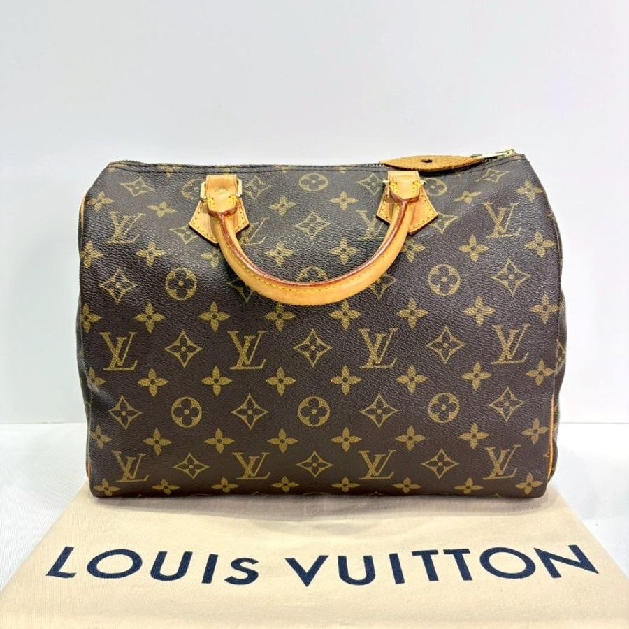 LV Speedy 30老花波士頓包-1