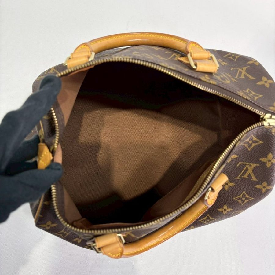 LV Speedy 30老花波士頓包-4