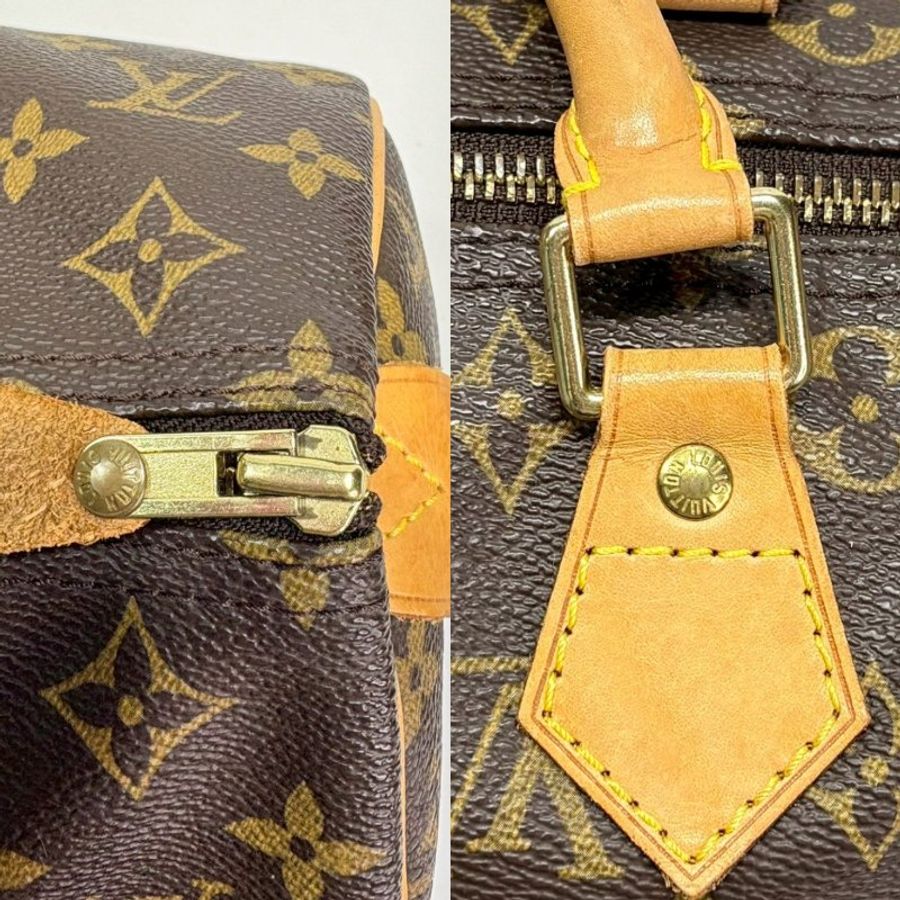 LV Speedy 30老花波士頓包-5