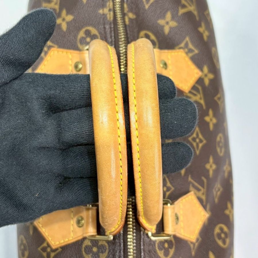 LV Speedy 30老花波士頓包-6