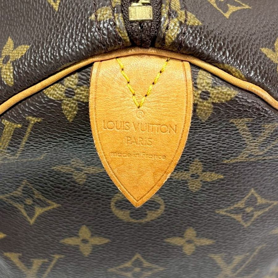 LV Speedy 30老花波士頓包-7