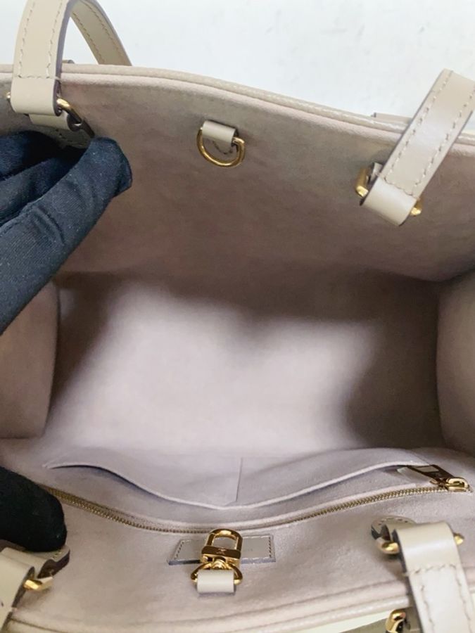 Louis Vuitton 路易威登Onthego中號托特包,大象灰色🈚附件-5