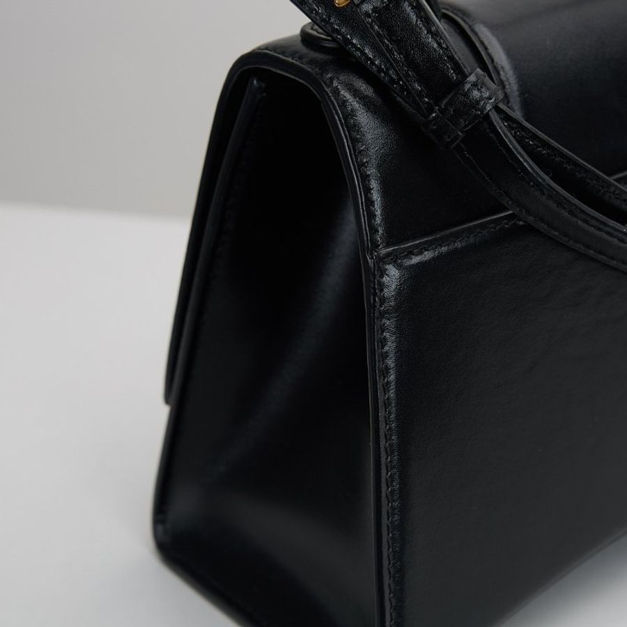 Balenciaga 小號沙漏包 黑金-16