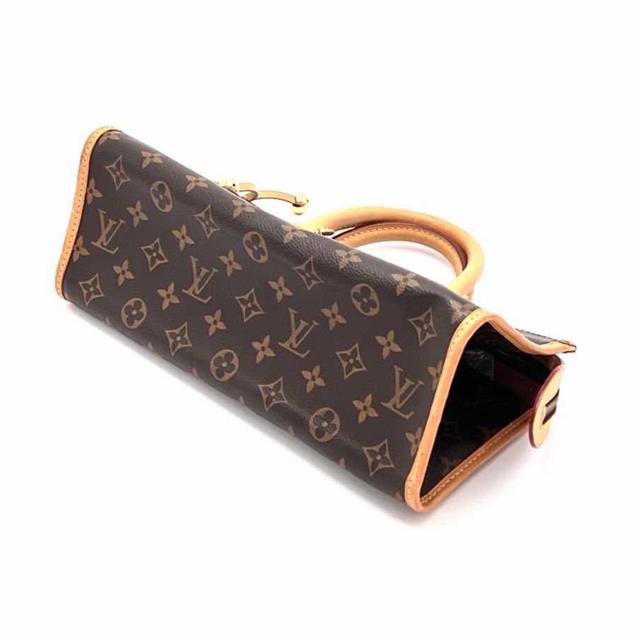 【威選精品】 ✨ LV 中古經典老花金球三角手提包 ✨-10