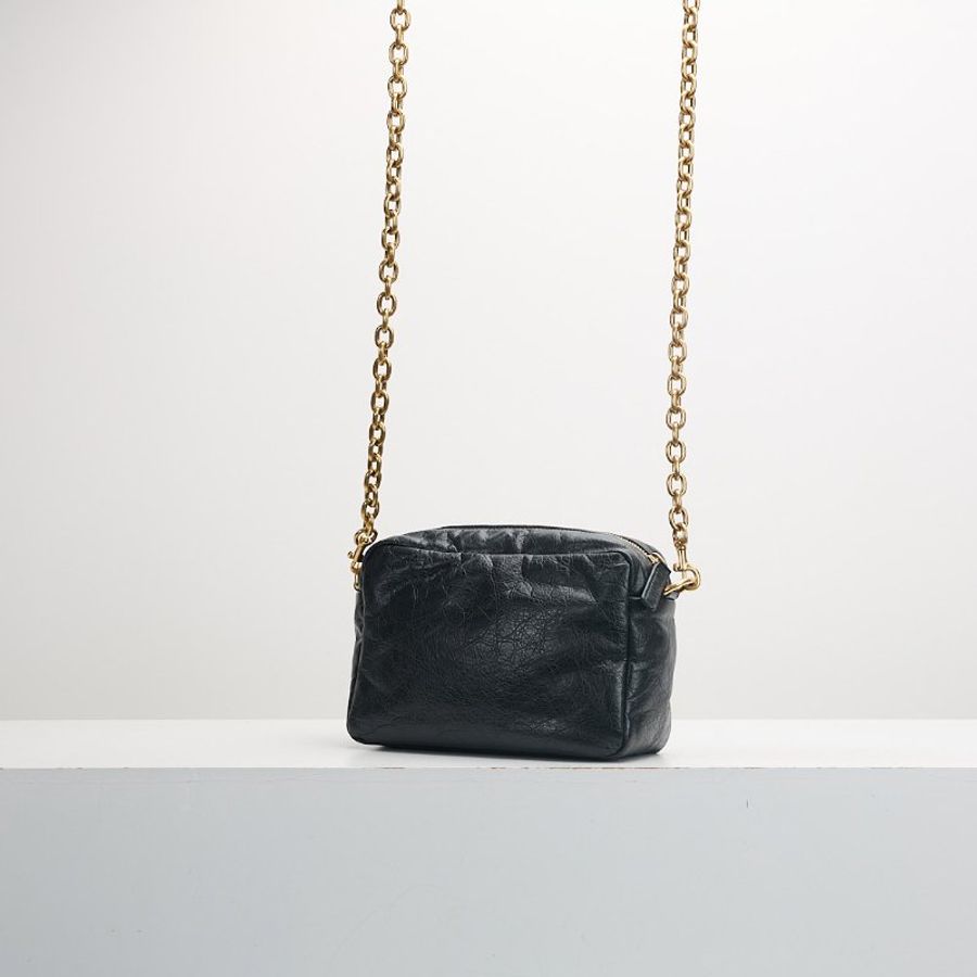 Balenciaga Monaco xs 相機包/黑金-2