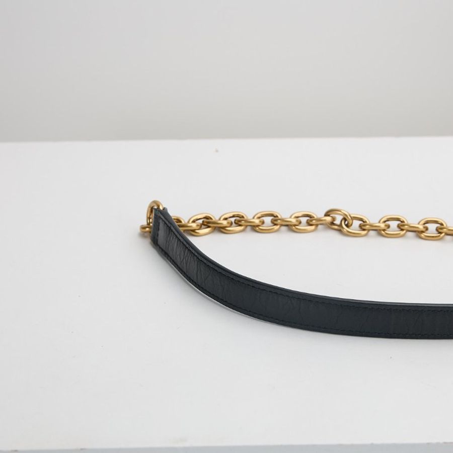 Balenciaga Monaco xs 相機包/黑金-14