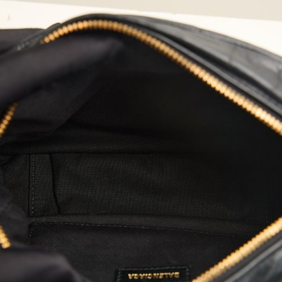 Balenciaga Monaco xs 相機包/黑金-20