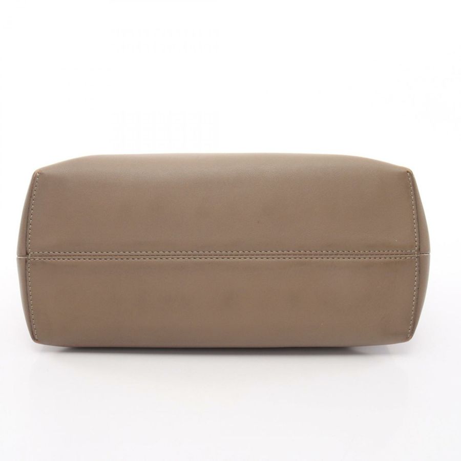 FENDI BY THE WAY 中型單肩手提包 8BL124 皮革 米色 二手 斜背包-4