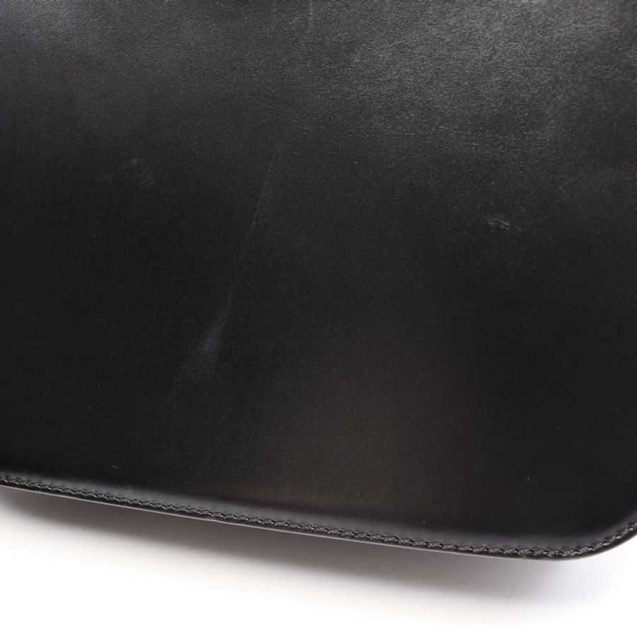 FENDI TOUCH 小號斜背包 8BT349 黑色皮革 二手 女士 GHW-8
