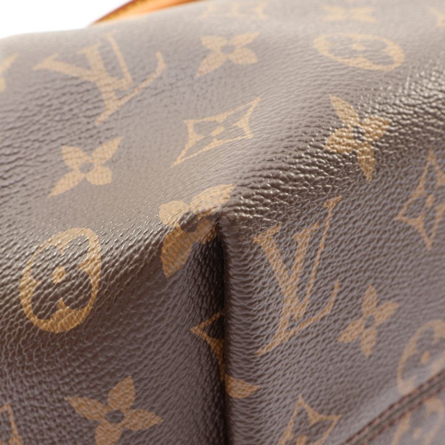 棕色 原花帆布 Turenne MM 兩用包【LOUIS VUITTON LV 路易威登】 M48814-13