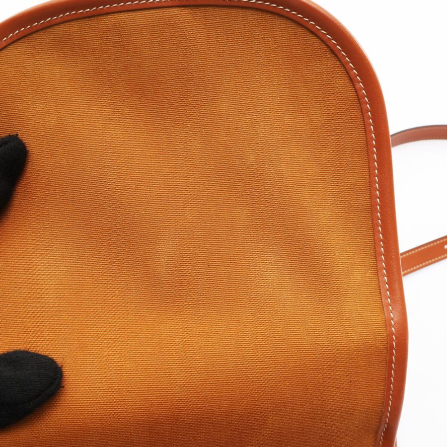 棕色 帆布 Medium Folco in Triomphe 肩背包【CELINE 賽琳】 191502BZJ.04LU-11