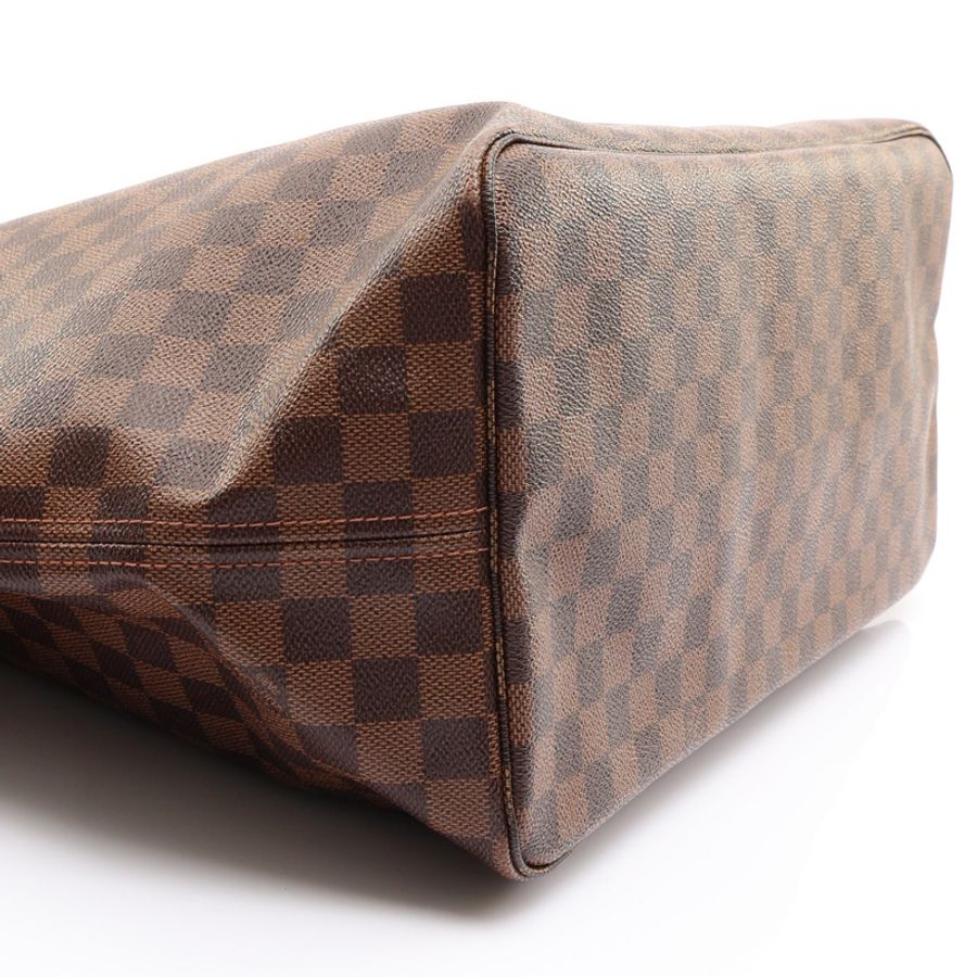 棕色 棋盤格 帆布 Neverfull GM 肩背包【LOUIS VUITTON LV 路易威登】 N51106-9