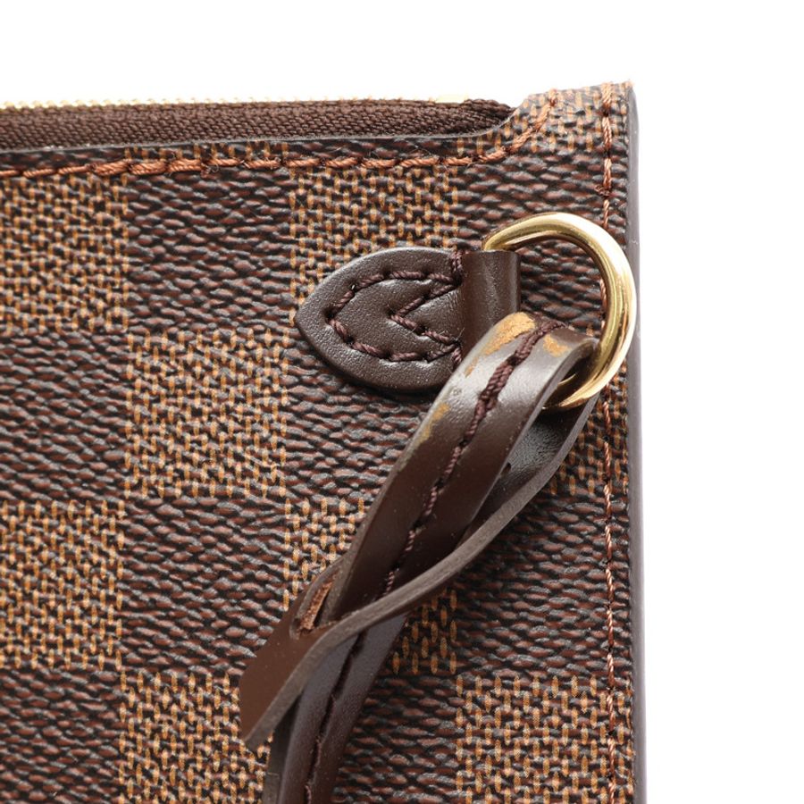 棕色 棋盤格 帆布 Neverfull GM 肩背包【LOUIS VUITTON LV 路易威登】 N51106-14