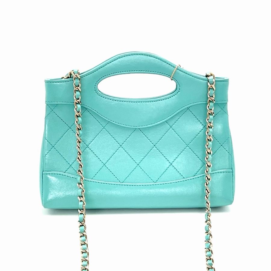【威選精品】  ✨ CHANEL 金扣 31 Bag Nano 手提肩背斜背包 ✨-5