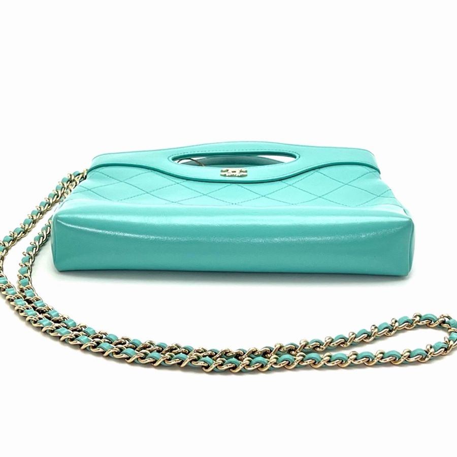 【威選精品】  ✨ CHANEL 金扣 31 Bag Nano 手提肩背斜背包 ✨-10