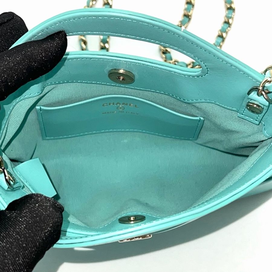 【威選精品】  ✨ CHANEL 金扣 31 Bag Nano 手提肩背斜背包 ✨-11