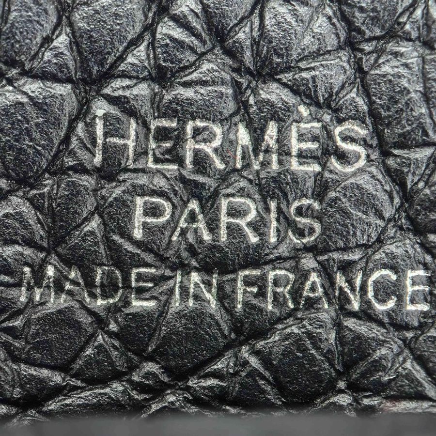 hermes 愛馬仕伊芙琳16,黑銀TC皮-6