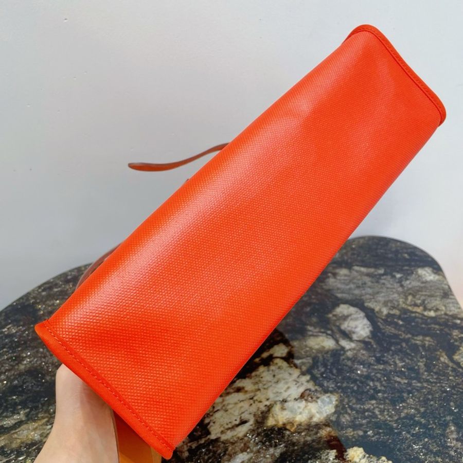 HERMÈS愛馬仕 Herbag Zip 31 銀扣 火焰橙拼金棕,現貨特惠好價-6