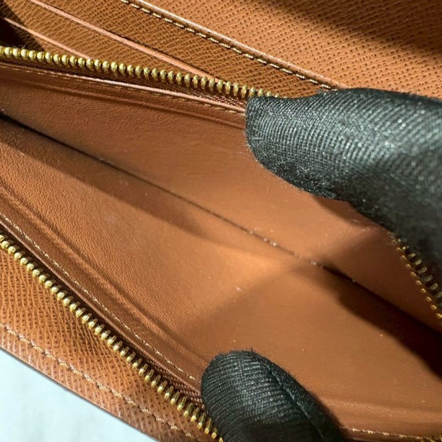 Louis Vuitton Sarah老花長夾 晶片款-16