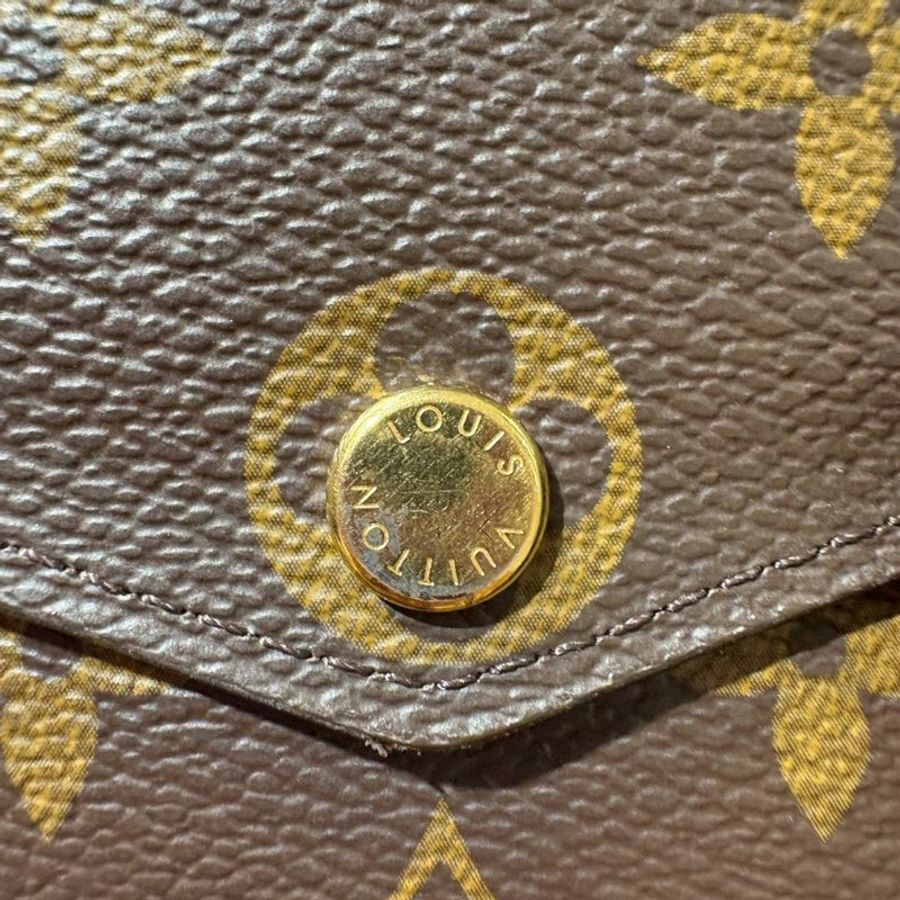 Louis Vuitton Sarah老花長夾 晶片款-18
