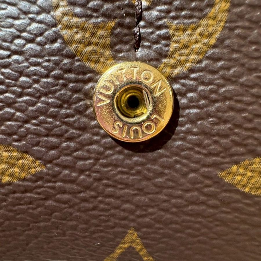 Louis Vuitton Sarah老花長夾 晶片款-19