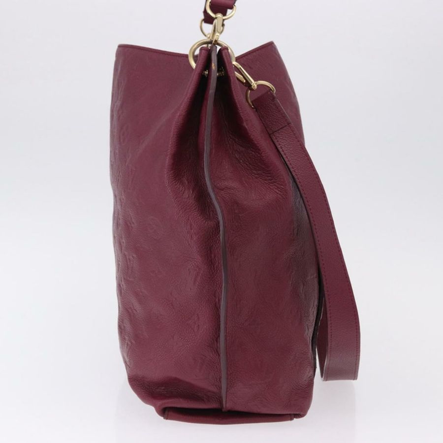 【日本直送】路易威登 Monogram Empreinte Metis 肩背包 酒紅色 M40813 正品 ka5209V-2