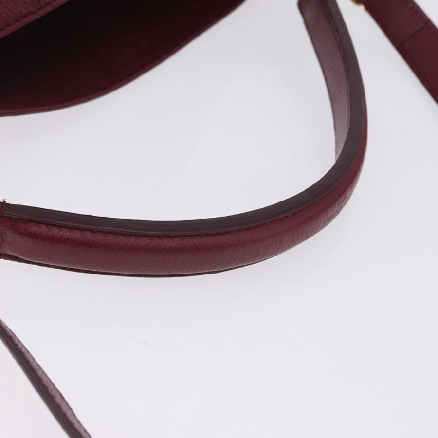 【日本直送】路易威登 Monogram Empreinte Metis 肩背包 酒紅色 M40813 正品 ka5209V-6