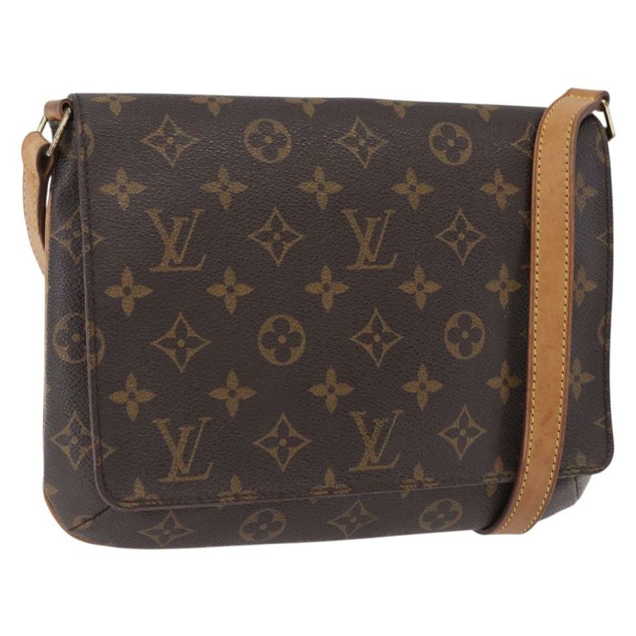 【日本直送】路易威登 Monogram Musette Tango 肩背包 M51257 LV Auth BA14398A-0
