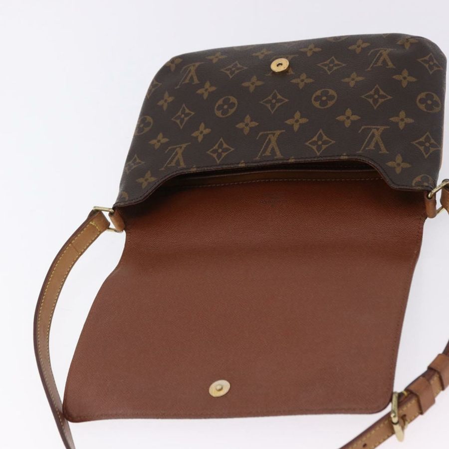 【日本直送】路易威登 Monogram Musette Tango 肩背包 M51257 LV Auth BA14398A-9