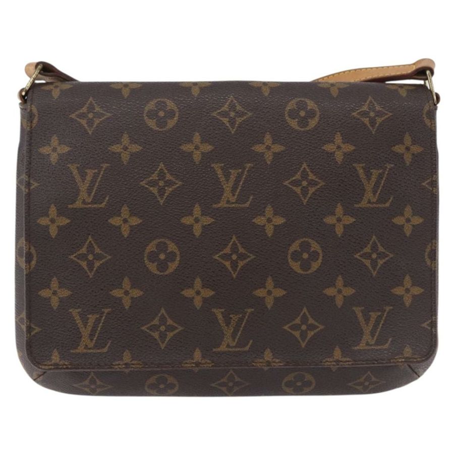 【日本直送】路易威登 Monogram Musette Tango 肩背包 M51257 LV Auth BA14398A-12