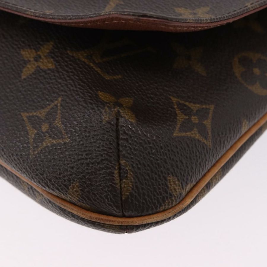 【日本直送】路易威登 Monogram Musette Tango 肩背包 M51257 LV Auth BA14398A-13