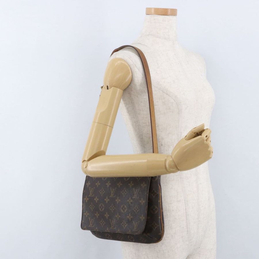 【日本直送】路易威登 Monogram Musette Tango 肩背包 M51257 LV Auth BA14398A-20
