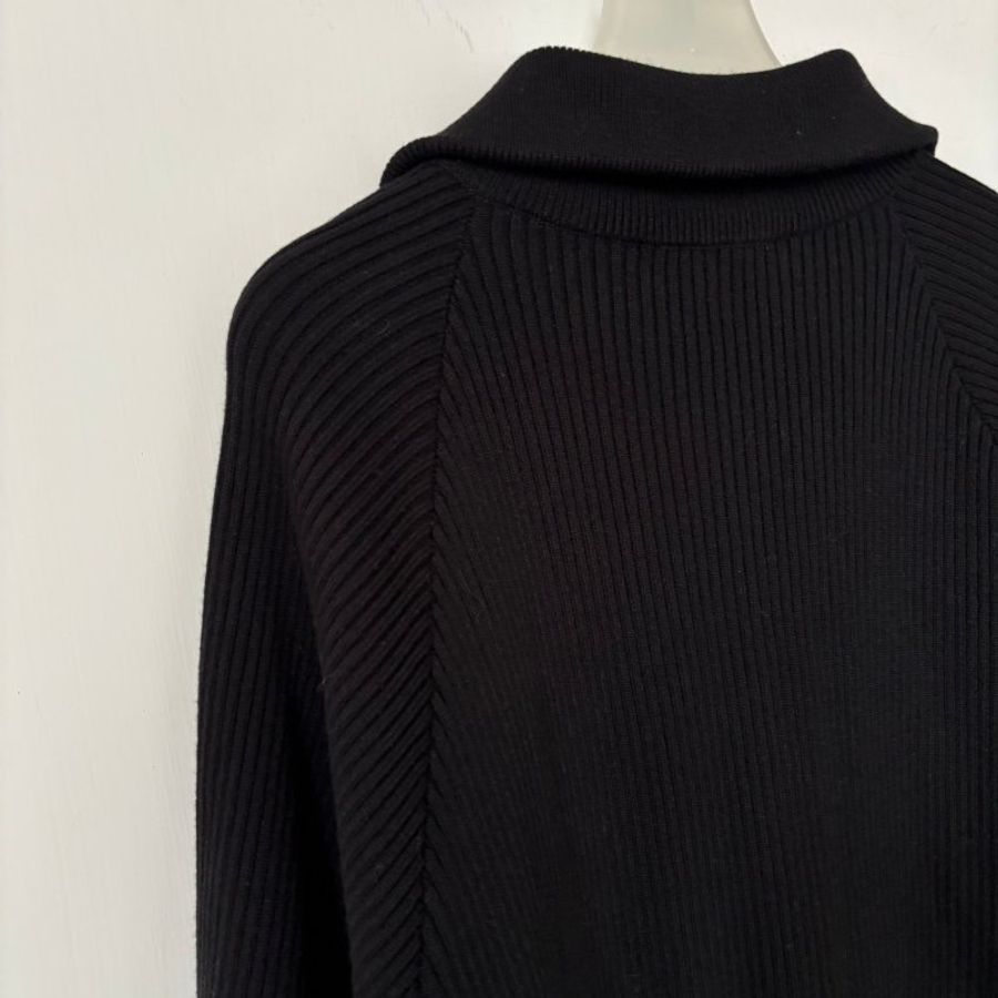 ::LOIUS VUITTON:: LV 經典Monogram 絲質拼接黑坑條 飛行員外套 SS24 Velvet feel Coat Women's Multicolor-6