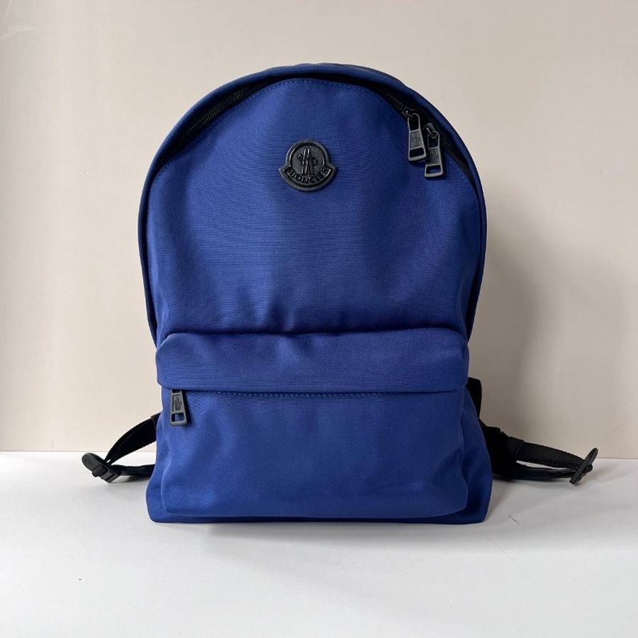 Moncler 藍色 Pierrick 尼龍 大型 後背包-0